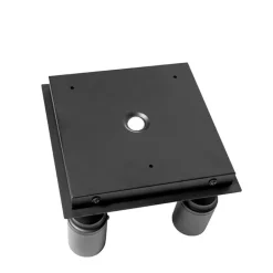 QAZQA Badezimmerlampen|Deckenstrahler*Moderner Spot schwarz quadratisch 3-Licht IP44 - Ducha