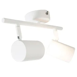 QAZQA Smarte Spots|Smarte Deckenleuchten*Moderner Spot weiß inkl. WiFi GU10 Lichtquelle verstellbar - Jeana 2