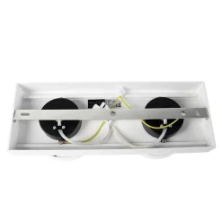 QAZQA Deckenstrahler|Aufbaustrahler*Moderner Spot weiß schwenk- und neigbar - Ga 2