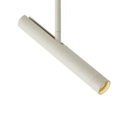 QAZQA Deckenstrahler|Aufbaustrahler*Moderner Strahler Beige mit Weiß für 1-Phasen-Schienensystem - Slimline Avery