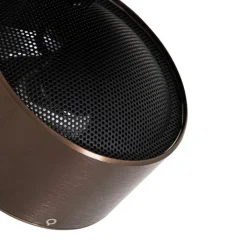 QAZQA Schlafzimmerlampen|Küchenlampen*Moderner Strahler dunkelbronze rund verstellbar - Go Nine