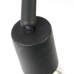 QAZQA Deckenstrahler|Aufbaustrahler*Moderner Strahler gebogen schwarz - Jeany 4