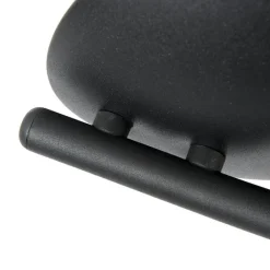 QAZQA Deckenstrahler|Aufbaustrahler*Moderner Strahler gebogen schwarz - Jeany 4