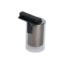 QAZQA Deckenstrahler|Aufbaustrahler*Moderner Strahler Gunmetal mit Klarglas für Schienensystem 1-phasig - Iconic Lloyd