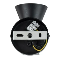 QAZQA Wandstrahler|Deckenstrahler*Moderner Strahler schwarz dreh- und kippbar - Triangle