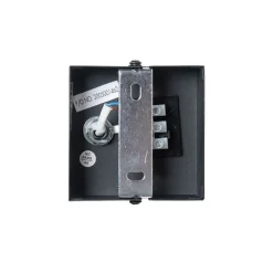 QAZQA Schlafzimmerlampen|Küchenlampen*Moderner Strahler schwarz verstellbar quadratisch - Jeana