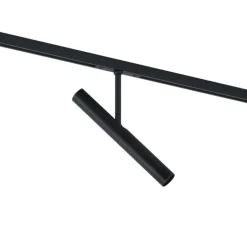 QAZQA Schlafzimmerlampen|Küchenlampen*Moderner Strahler schwarz für 1-Phasen-Schienensystem - Slimline Avery