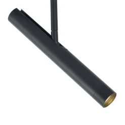 QAZQA Schlafzimmerlampen|Küchenlampen*Moderner Strahler schwarz für 1-Phasen-Schienensystem - Slimline Avery