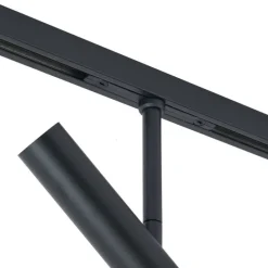 QAZQA Schlafzimmerlampen|Küchenlampen*Moderner Strahler schwarz für 1-Phasen-Schienensystem - Slimline Avery