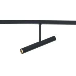 QAZQA Schlafzimmerlampen|Küchenlampen*Moderner Strahler schwarz für 1-Phasen-Schienensystem - Slimline Avery