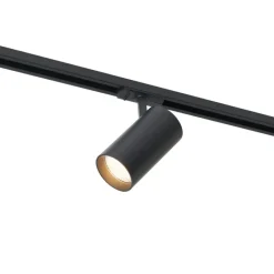 QAZQA Professional Led-Strahler|Deckenstrahler*Moderner Strahler schwarz für 1-Phasen-Schienensystem - Iconic Mark