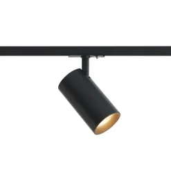 QAZQA Professional Led-Strahler|Deckenstrahler*Moderner Strahler schwarz für 1-Phasen-Schienensystem - Iconic Mark