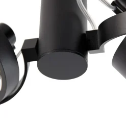 QAZQA Deckenstrahler|Aufbaustrahler*Moderner Strahler Schwarz Verstellbar 2-Lichter - Goes