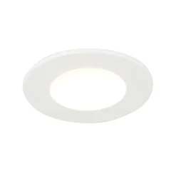 QAZQA Gartenbeleuchtung|Badezimmerlampen*Moderner Strahler weiß 8,3 cm inkl. LED IP65 - Blanca