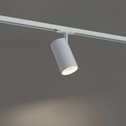 QAZQA Professional Schlafzimmerlampen|Küchenlampen*Moderner Strahler weiß für 1-Phasen-Schienenbeleuchtungssystem inkl. LED - Iconic Mark