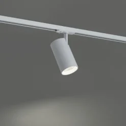 QAZQA Professional Schlafzimmerlampen|Küchenlampen*Moderner Strahler weiß für 1-Phasen-Schienenbeleuchtungssystem inkl. LED - Iconic Mark