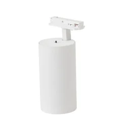 QAZQA Professional Schlafzimmerlampen|Küchenlampen*Moderner Strahler weiß für 1-Phasen-Schienenbeleuchtungssystem inkl. LED - Iconic Mark