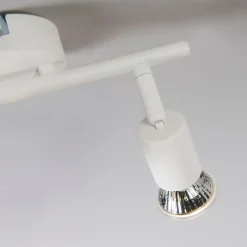 QAZQA Deckenstrahler|Aufbaustrahler*Moderner Strahler weiß neigbar - Jeany 2