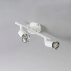 QAZQA Deckenstrahler|Aufbaustrahler*Moderner Strahler weiß neigbar - Jeany 2