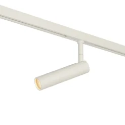 QAZQA Schlafzimmerlampen|Küchenlampen*Moderner weißer Strahler für 1-phasiges Schienensystem - Slimline Uzzy