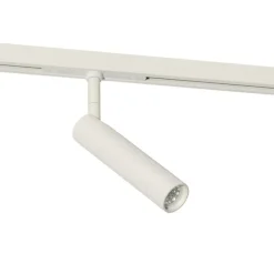 QAZQA Schlafzimmerlampen|Küchenlampen*Moderner weißer Strahler für 1-phasiges Schienensystem - Slimline Uzzy