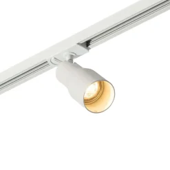 QAZQA Deckenstrahler|Aufbaustrahler*Moderner weißer Strahler für 1-phasiges Schienensystem - Iconic Kohua