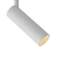 QAZQA Deckenstrahler|Aufbaustrahler*Moderner weißer Strahler für 1-Phasen-Schienensystem GU10 35mm - Slimline Uzzy