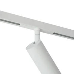 QAZQA Deckenstrahler|Aufbaustrahler*Moderner weißer Strahler für 1-Phasen-Schienensystem GU10 35mm - Slimline Uzzy