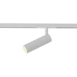 QAZQA Deckenstrahler|Aufbaustrahler*Moderner weißer Strahler für 1-Phasen-Schienensystem GU10 35mm - Slimline Uzzy