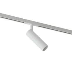 QAZQA Deckenstrahler|Aufbaustrahler*Moderner weißer Strahler für 1-Phasen-Schienensystem GU10 35mm - Slimline Uzzy