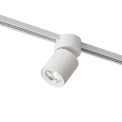 QAZQA Schlafzimmerlampen|Küchenlampen*Moderner weißer Strahler für 1-Phasen-Schienensystem GU10 70mm - Iconic Roto