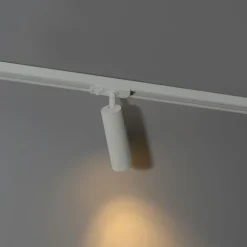 QAZQA Schlafzimmerlampen|Küchenlampen*Moderner weißer Strahler für 1-Phasen-Schienensystem 35 mm - Iconic Jeana Luxe