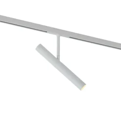 QAZQA Deckenstrahler|Aufbaustrahler*Moderner weißer Strahler für 1-Phasen-Schienensystem - Slimline Avery