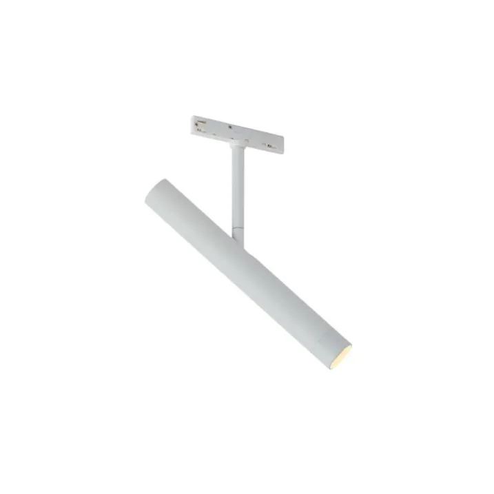QAZQA Deckenstrahler|Aufbaustrahler*Moderner weißer Strahler für 1-Phasen-Schienensystem - Slimline Avery