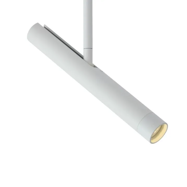 QAZQA Deckenstrahler|Aufbaustrahler*Moderner weißer Strahler für 1-Phasen-Schienensystem - Slimline Avery