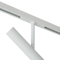 QAZQA Deckenstrahler|Aufbaustrahler*Moderner weißer Strahler für 1-Phasen-Schienensystem - Slimline Avery