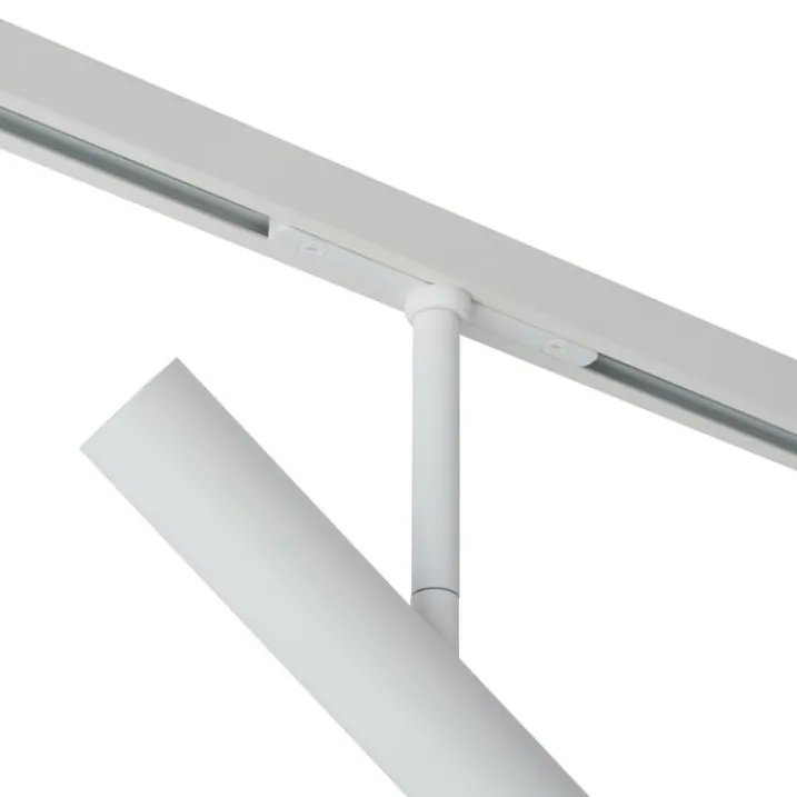 QAZQA Deckenstrahler|Aufbaustrahler*Moderner weißer Strahler für 1-Phasen-Schienensystem - Slimline Avery