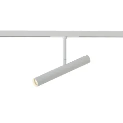 QAZQA Deckenstrahler|Aufbaustrahler*Moderner weißer Strahler für 1-Phasen-Schienensystem - Slimline Avery