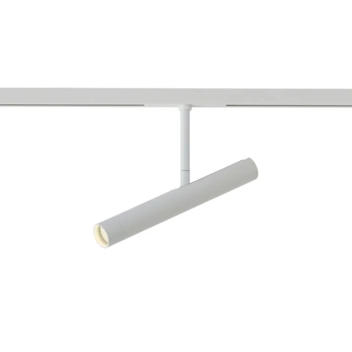 QAZQA Deckenstrahler|Aufbaustrahler*Moderner weißer Strahler für 1-Phasen-Schienensystem - Slimline Avery