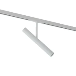 QAZQA Deckenstrahler|Aufbaustrahler*Moderner weißer Strahler für 1-Phasen-Schienensystem - Slimline Avery