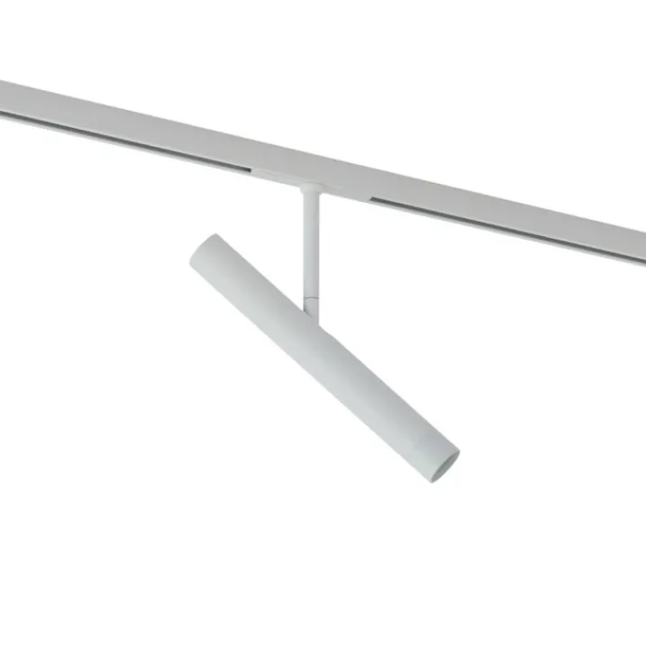 QAZQA Deckenstrahler|Aufbaustrahler*Moderner weißer Strahler für 1-Phasen-Schienensystem - Slimline Avery