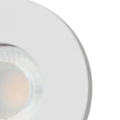 QAZQA Gartenbeleuchtung|Badezimmerlampen*Modernes Bad Einbau Spot weiß IP54 - Schuppen