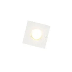 QAZQA Gartenbeleuchtung|Badezimmerlampen*Modernes Bad Einbau vor Ort weiß IP54 - Doku