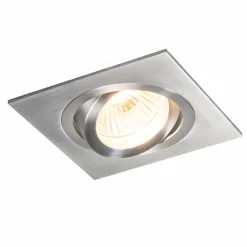 QAZQA Einbaustrahler|Wohnzimmerlampen*Modernes Einbaustrahler Stahl Kippbar GU10 50mm - Lock 1