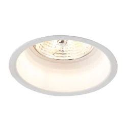 QAZQA Schlafzimmerlampen|Küchenlampen*Modernes Einbaustrahler Weiß GU10 70mm - Dept