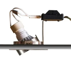 QAZQA Einbaustrahler|Wohnzimmerlampen*Modernes kippbares Set aus versenktem Spotstahl von 10 - Edu