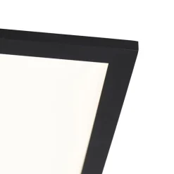 QAZQA Led Panels|Led-Deckenleuchten*Modernes LED-Panel Schwarz 120 cm inkl. LED Dim to Warm - Liv