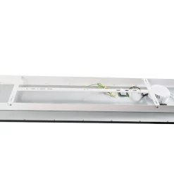 QAZQA Led Panels|Led-Deckenleuchten*Modernes LED-Panel Schwarz 120 cm inkl. LED Dim to Warm - Liv