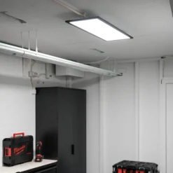 QAZQA Schlafzimmerlampen|Küchenlampen*Modernes LED-Panel schwarz 80 cm inkl. LED - Liv