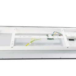 QAZQA Schlafzimmerlampen|Küchenlampen*Modernes LED-Panel schwarz 80 cm inkl. LED - Liv